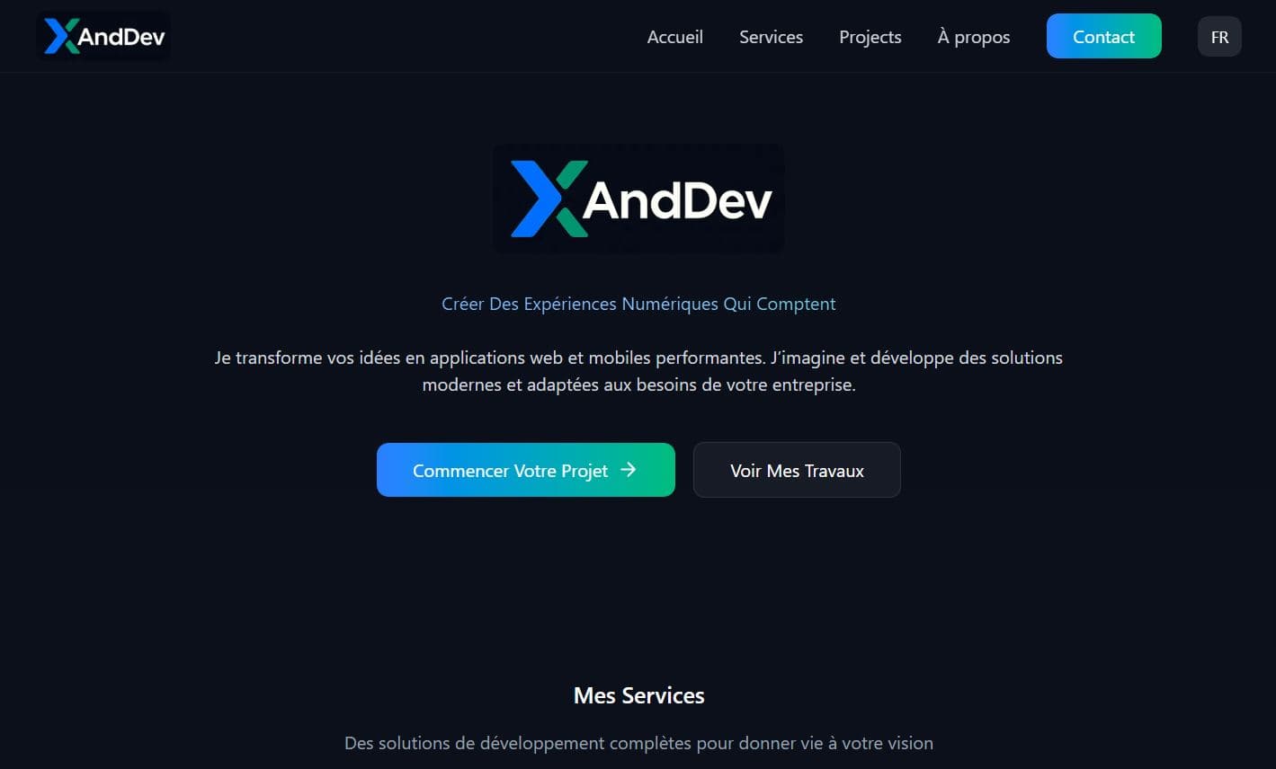 Site vitrine multilingue